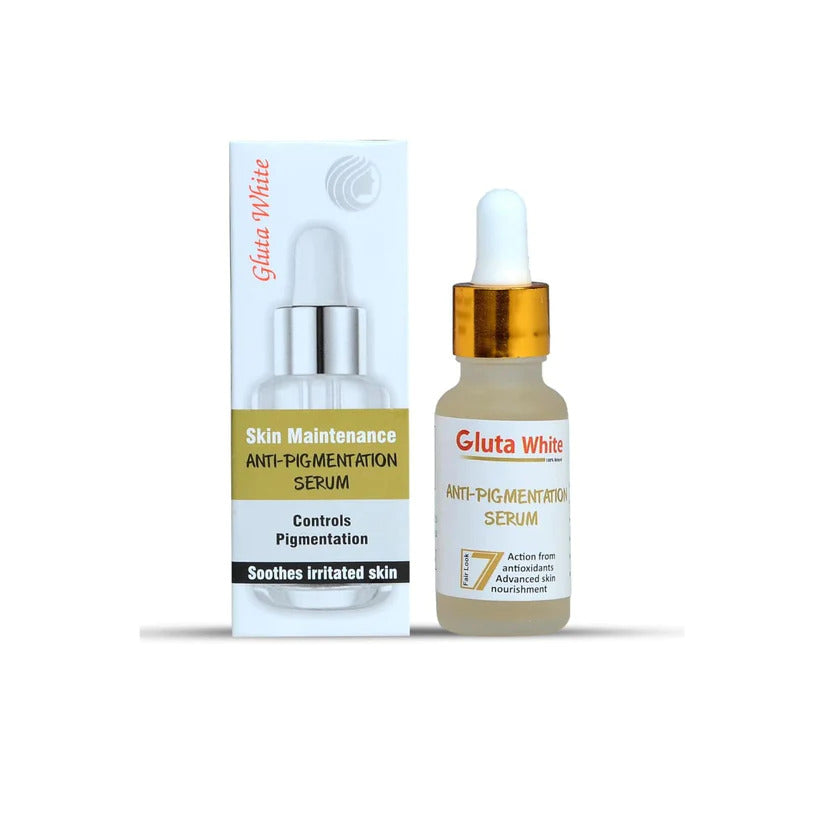 Gluta White Whitening Serum + Gluta White Anti Pigmentation Serum