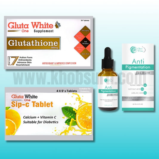 Gluta White + Vitamin C + Anti Pigmentation Serum