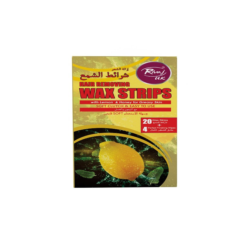 Hair Removing Body Wax Strips (Lemon & Honey)