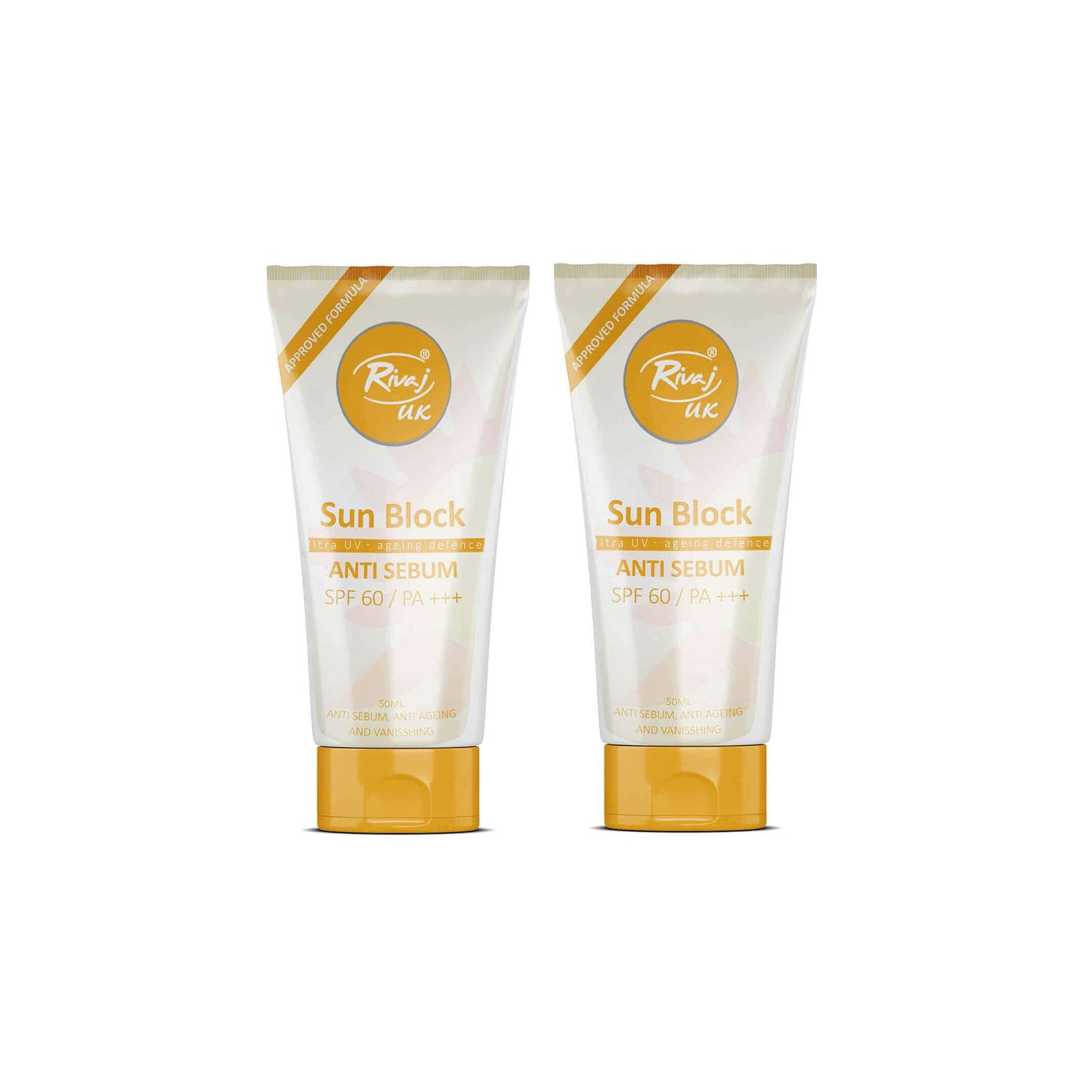 Sunblock Anti-Sebum SPF60 (50ml) (Pack of 2)