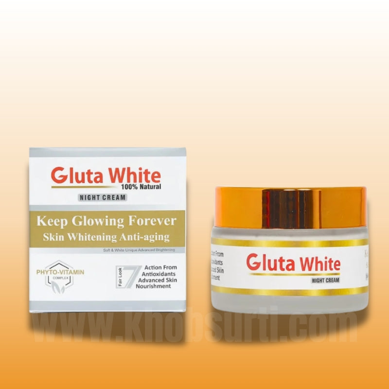 Original gluta white night cream