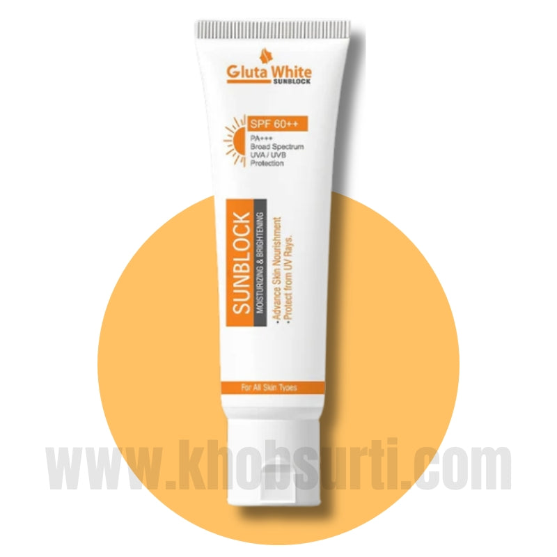 Gluta White Sunblock SPF60++