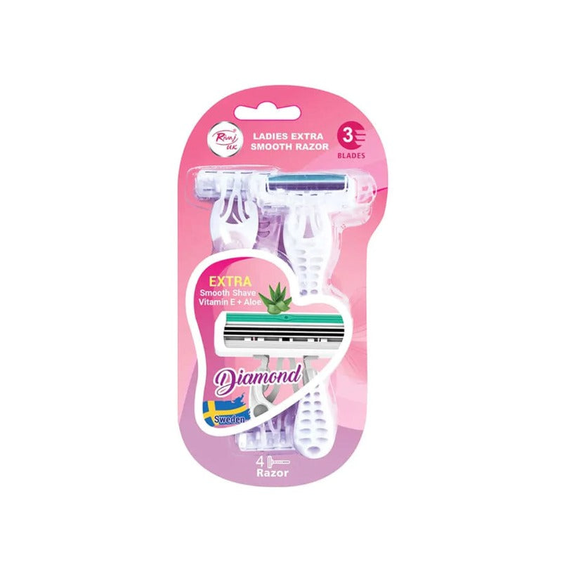 Flawless Smooth Shave Razor (Pack of 3)